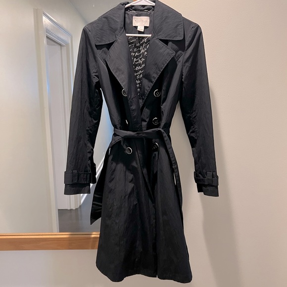 White House Black Market Coat Trench Coat NWOT